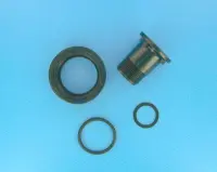 Liaison droite + écrou + joints de vanne Noire NM 1"1/2 Filtre SAB Century