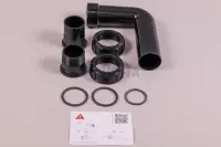 Liaison inférieure coudée 2" pour FDIAT Clarity
