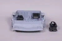Logement inférieur complet gris version filtre-sac