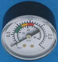 Manomètre 1/8" 3kg/cm Filtre SAB Atlas