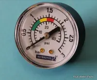 Manomètre axial 1/8" 3 KG,/CM