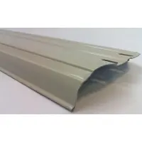 Margelle métallique Grise 150X1095 mm