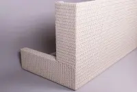 Panneau Diva angle droite - BLANC