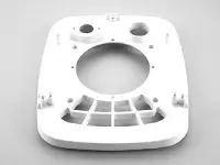 Plaque de fixation ABS
