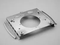 Plaque de fixation INOX et profil