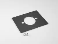 Platine enjoliveuse monocommande