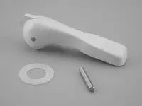 Poignée de vanne Blanche 1"1/2 - 2"