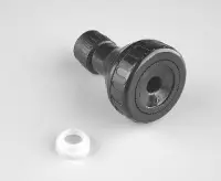 Pommeau douche plastique et siège rotule