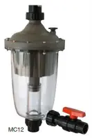 Préfiltre d'eau centrifuge 1"1/2 Multicyclone MC12 3 5 bars 18 m3/h