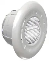 Projecteur complet Diamond Power DESIGN 6 LED Blanc 1500 lumens 19W + 2 enjoliveurs ABS DESIGN blancs (rond + 