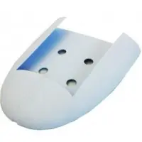 Protecteur inferieur oblique Blanc