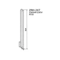 Résistance de poêle Kivi PI70(E) - 2300W/230V
