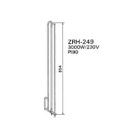 Résistance de poêle Kivi PI90(E) - 3000W/230V