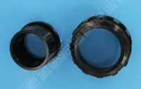 Raccord + écrou Ø50 pour traversée de Filtre PTK