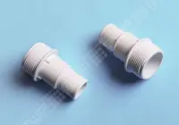 Raccords (x2) BLANCS NPT 1"1/2 - 38 mm pour connexions​ Tuyaux
