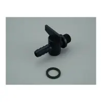 Robinet de purge 1/4" et joint doseur chlore in line / by pass actuel