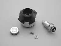 Robinet plastique + axe pour douche Luxe