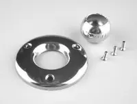 Rotule BOR 16325/26 (+ bride+ vis) - Inox