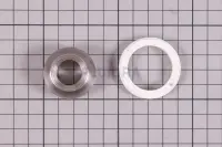 Rotule inox + écrou