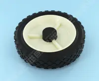 Roue + enjoliveur Ø17cm d'enrouleur -à l'unité