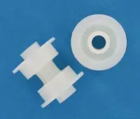 Roulette long guide chenille