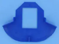 Tablier caoutchouc Bleu GENIUS