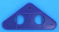Triangle Fixe poignée bleu - à l'unité