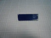 Vanne entrée ABS bleu
