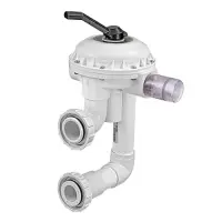 Vanne Side 2" HiFlow pour filtres diatomée - entraxe 190mm