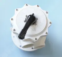 Vanne Top V6 2" ND TM22-E blanche à boulonner (x8) - rebord colerette 33mm