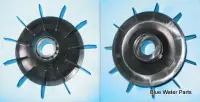 Ventilateur T NF80 PPE Onga 0,75 à 1,5kW / 5P6R+5P2R 1,50kW et 2,20kW - 20 mm