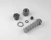 Vidange FILTRE SAB Acier Inox (Crépine + mamelon + joint + bouchon)