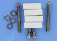 Visserie couvercle supérieur BDF anti-vortex extra plate piscine publique