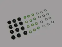 Visserie pour bride de fixation de vanne Top Aster (x12 vis)