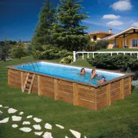 Piscine bois SUNBAY BRAGA 8,15 x 4,20 m H1,46m