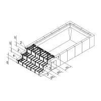 Pièces détachées pour Support aluminium YACHT