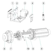 Pièces détachées pour Electrolyse SEL ASTRAL