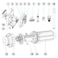 Pièces détachées pour Electrolyseur sel PLUS - ASTRAL