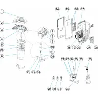 Pièces détachées pour Electrolyseur sel + UV NEOLYSIS 2 ASTRAL