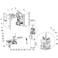 Pièces détachées pour Electrolyseurs UV NEOLYSIS NEO 50 piscine commerciale