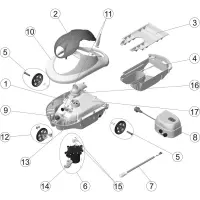 Pièces détachées pour Robot TIGRUS HYDRA