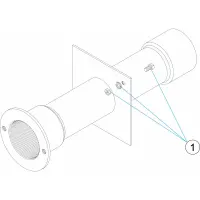 Pièces détachées pour Traversée de paroi inox