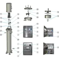 Pièces détachées pour Traitement UV CLAIR-UV " LP" résidentiel 6 bars