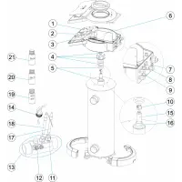Pièces détachées pour Traitement à UV Héliox LP