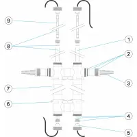 Pièces détachées pour Traitement UV TL 110W