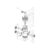 Pièces détachées pour Vanne 6 voies 1'1-2 - Ø50mm