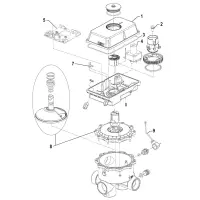 Pièces détachées pour Vanne automatique AQUASTAR EASY