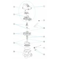Pièces détachées pour Vanne automatique SIDE VRAC BASIC