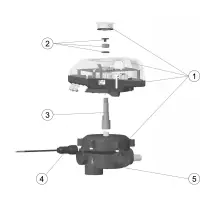 Pièces détachées pour Vanne automatique SIDE VRAC FLAT