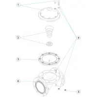 Pièces détachées pour Vanne hydraulique Ø150 et 200